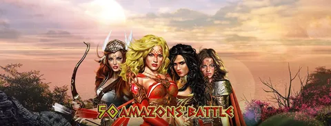50 Amazons' Battle oyununun kapak görseli