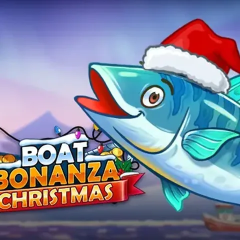 Boat Bonanza Christmas oyununun kapak görseli