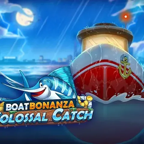 Boat Bonanza Colossal Catch oyununun kapak görseli